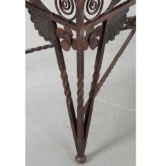 French Art Deco Iron Coffee Table - 2558949