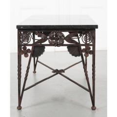 French Art Deco Iron Coffee Table - 2558991