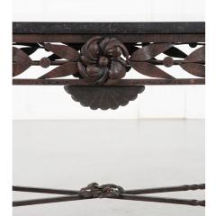 French Art Deco Iron Coffee Table - 2558993