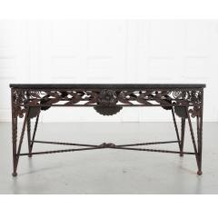 French Art Deco Iron Coffee Table - 2559004