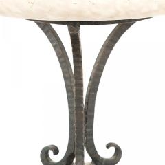 French Art Deco Iron and Glass Compote - 4671260