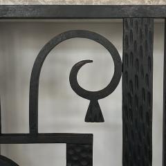 French Art Deco Large Console with Beige Marble Top cica 1925 - 4505400