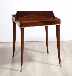 French Art Deco Mahogany Game Table - 2235864