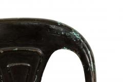 French Art Deco Metal Cafe Side Chairs - 1378282