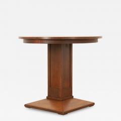 French Art Deco Oak Table - 2911294