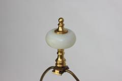 French Art Deco Onyx and Ormolu Table Lamp 1930 France - 3326307