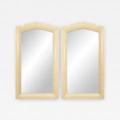 French Art Deco Parchment Wall Mirrors - 1382940