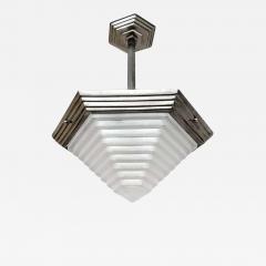 French Art Deco Pendant Chandelier or Flush Mount - 3944612