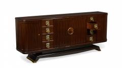 French Art Deco Rodia Ebene De Macassar Buffet Sideboard - 2794511