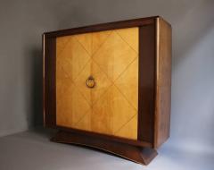 French Art Deco Rosewood and Sycamore Armoire - 370869
