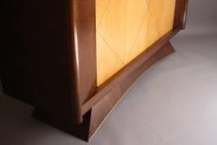 French Art Deco Rosewood and Sycamore Armoire - 370873