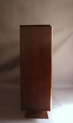French Art Deco Rosewood and Sycamore Armoire - 370874