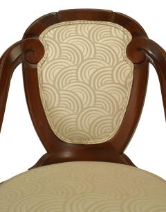 French Art Deco Scroll Back Side Chairs - 1378455