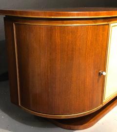 French Art Deco Sideboard or Credenza with Parchment Front Monumental - 2971700