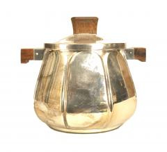 French Art Deco Silver Plate Sugar Bowl - 4741699