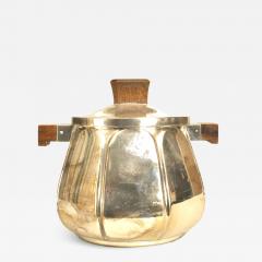 French Art Deco Silver Plate Sugar Bowl - 4741717