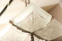 French Art Deco Square Shaped Chandelier - 2520350