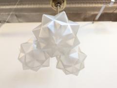 French Art Deco Star Chandelier - 4388660