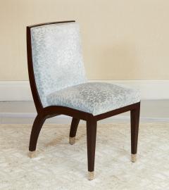 French Art Deco Style Mahogany Side Chair - 3736747