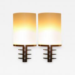 French Art Deco Theater Style Industrial Sconces - 1352723