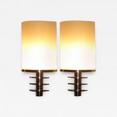 French Art Deco Theater Style Industrial Sconces - 3796159