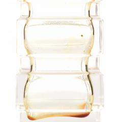 French Art Deco Tiered Glass Perfume Bottle - 4675969