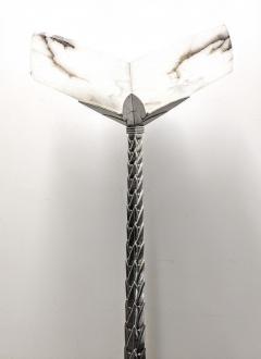 French Art Deco Torch re Floor Lamp - 3941238