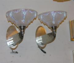 French Art Deco Wall Sconces - 1435757