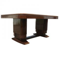 French Art Deco Wooden Dining Table - 2661887