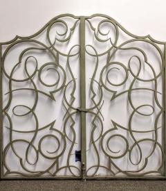 French Art Deco Wrought Iron Doors Screens Gates - 3940897