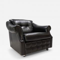 French Art Deco leather armchair 1960 - 4742001