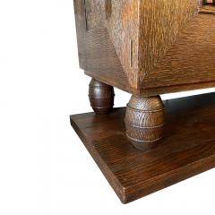 French Art Deco period oak sideboard - 3733915