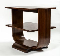 French Art Moderne Side Table In Rosewood - 4096142