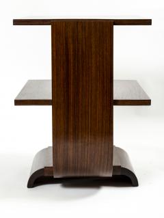 French Art Moderne Side Table In Rosewood - 4096182