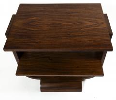 French Art Moderne Side Table In Rosewood - 4096199
