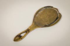 French Art Nouveau Bronze Hand Mirror - 4671540