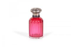 French Art Nouveau Cranberry Glass Perfume Bottles - 4671762