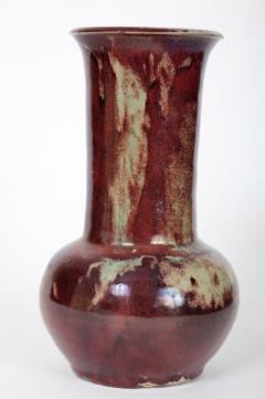 French Art Nouveau Flambe Glazed Vase - 1215897