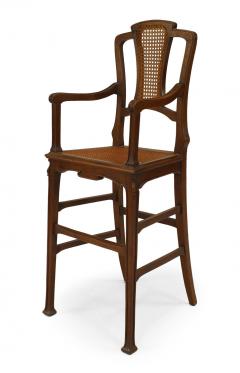 French Art Nouveau High Chair - 4661147