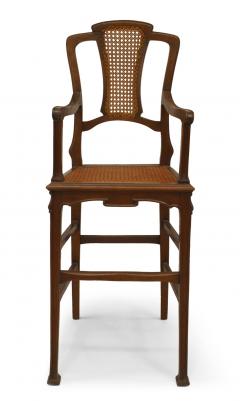 French Art Nouveau High Chair - 4661148