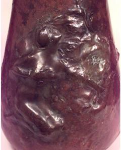 French Art Nouveau Peyre Bronze Figural Vase by RCE PEYRE - 4635054
