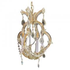 French Art Nouveau Style Diminutive Chandelier or Pendant - 3350839