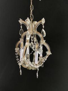 French Art Nouveau Style Diminutive Chandelier or Pendant - 3350845