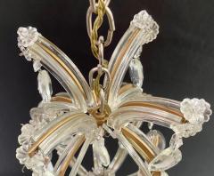 French Art Nouveau Style Diminutive Chandelier or Pendant - 3350848