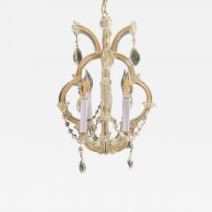 French Art Nouveau Style Diminutive Chandelier or Pendant - 3351432