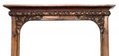 French Art Nouveau Walnut Bookshelf Archway - 4630650