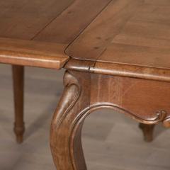 French Art Nouveau Walnut Dining Table - 3563980