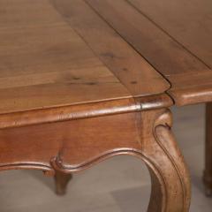 French Art Nouveau Walnut Dining Table - 3563981