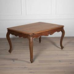 French Art Nouveau Walnut Dining Table - 3564024