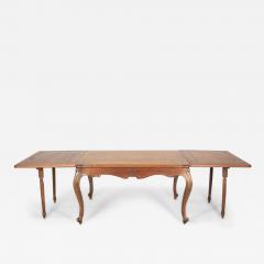 French Art Nouveau Walnut Dining Table - 3571739